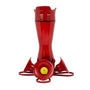 Perky-Pet Pinch Waist Plastic Hummingbird Feeder, Red