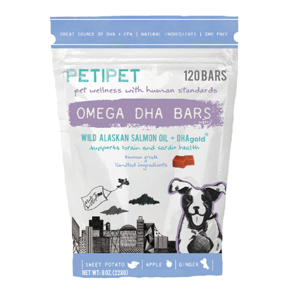 Petipet Omega DHA Bars Dog Supplement