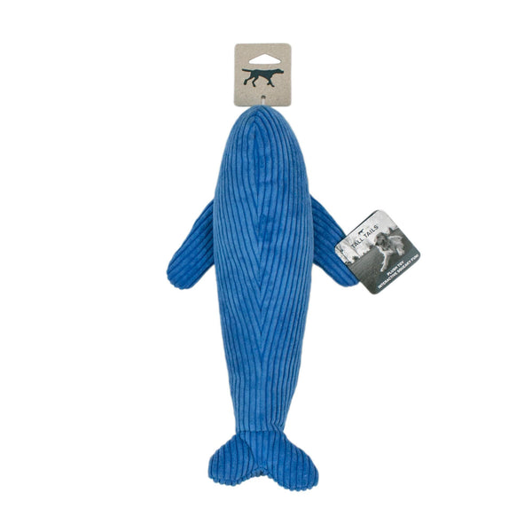 Tall Tails Whale with Squeaker Dog Toy, 12-in.
