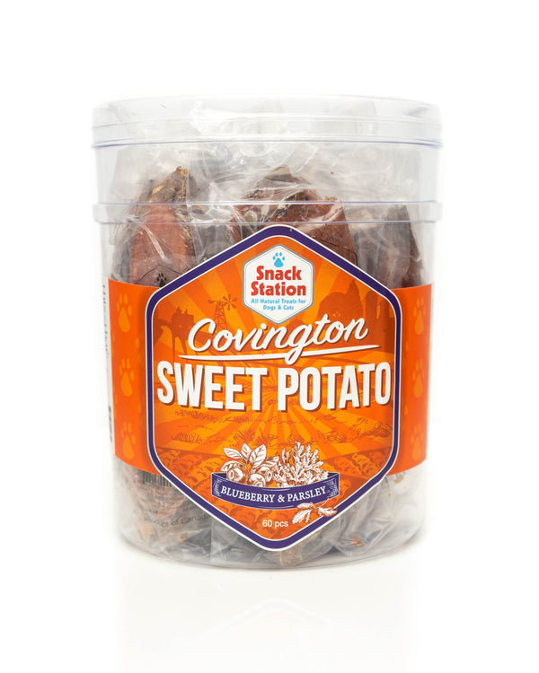 This & That Snack Station Sweet Potato Blueberry & Parsley Dog Treats