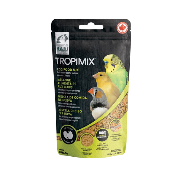 HARI Tropimix Mélange de Graines à Nourriture aux Œufs pour Perruches, Canaris et Pinsons