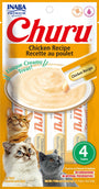 INABA Churu Purée Recette au Poulet Friandises sans céréales pour chats, 2 oz
