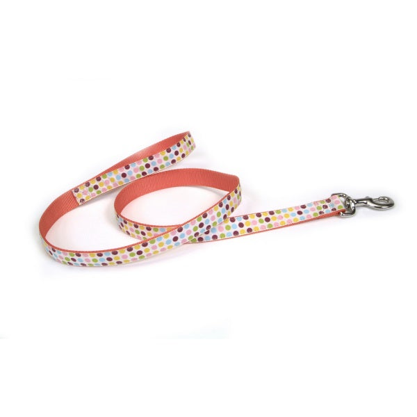 Laisse Ribbon pour chien, pois