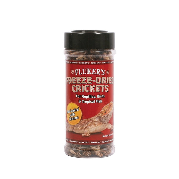 Fluker's Freeze-Dried Crickets Treats, 1.2-oz jar