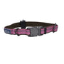 K9 Explorer Reflective Adjustable Dog Collar, Rosebud