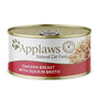 Applaws Chicken Breast with Duck in Broth Wet Cat Food Can