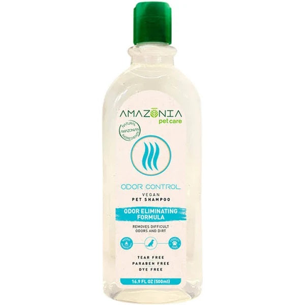 Amazonia Odor Control Pet Shampoo, 16.9-oz