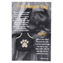 WoofHoof Dog Tag Cover, Black Paw