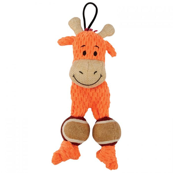 Zeus Mojo Naturals Mini Tennis Totz Dog Toy, Assorted