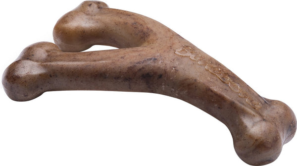 Benebone Bacon Flavored Wishbone Dog Chew Toy