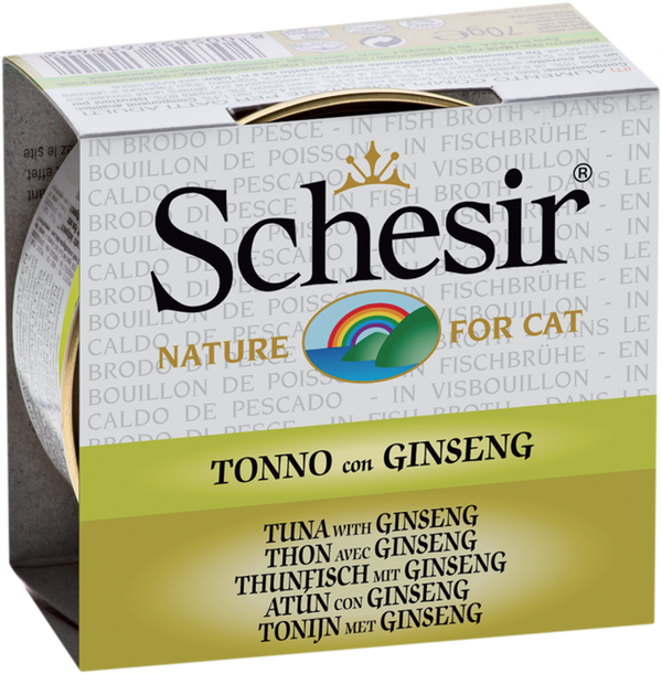 Schesir Can Thon Avec Ginseng Dans Bouillon