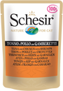 Schesir Sachet Thon Et Poulet Et Crevettes