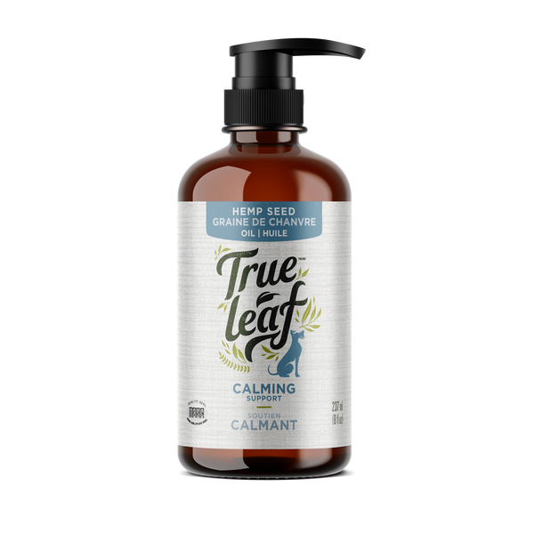 True Leaf Calming Support Oil Dog Supplement, 8-oz