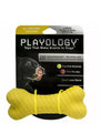 Playology Jouet Ï mâcher pour chien Os Ï double couche parfum poulet