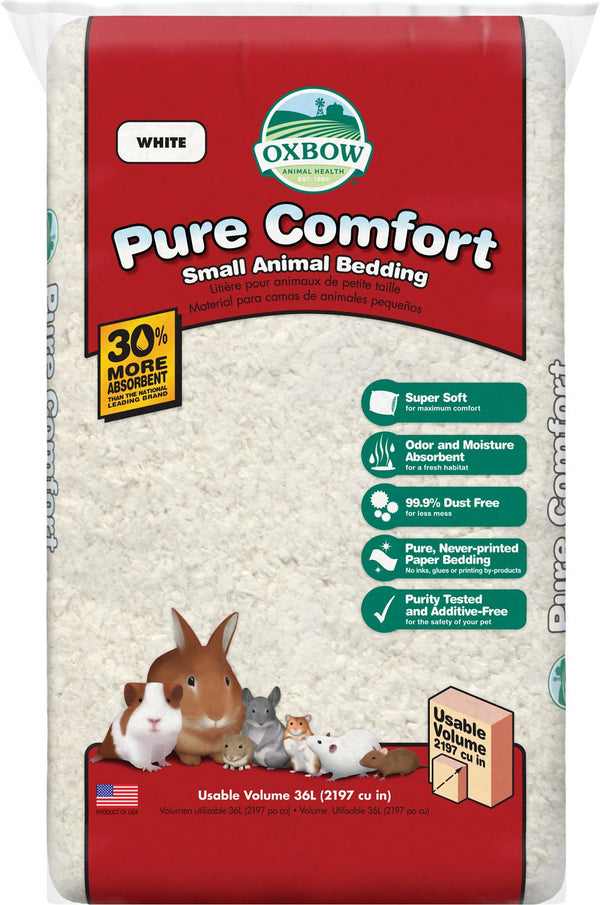 Oxbow Pure Comfort Small Animal Bedding, White