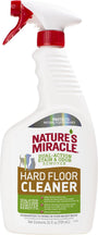 Nature's Miracle Détachant et Désodorisant à Double Action pour Sols Durs, Spray 24 oz