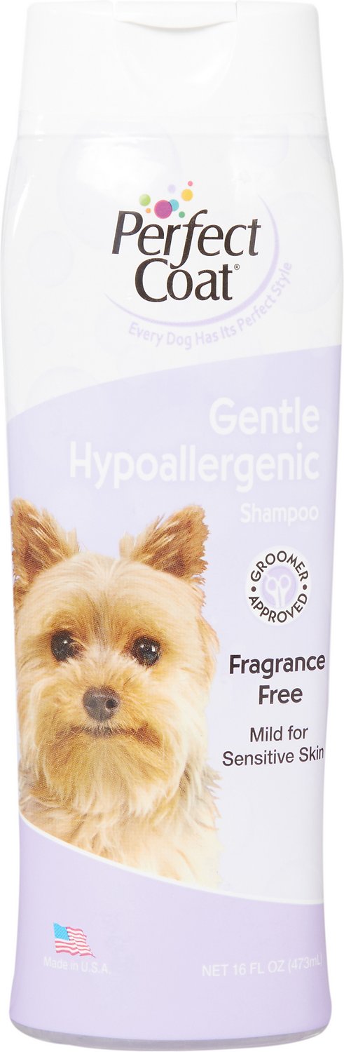 Perfect Coat Gentle Hypoallergenic Dog Shampoo, 16-oz bottle