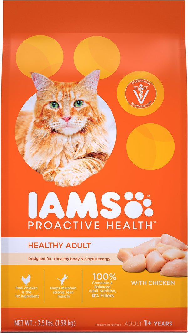 Iams ProActive Health Aliment sec pour chat adulte sain Original au poulet