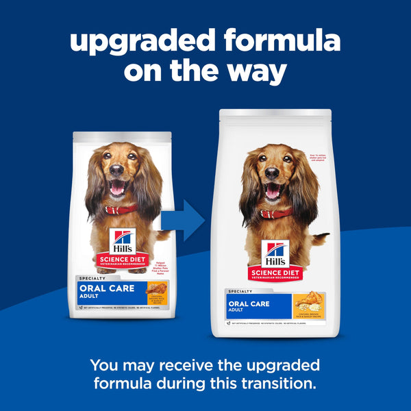 Hill's Science Diet Adult Oral Care Dry Dog Food