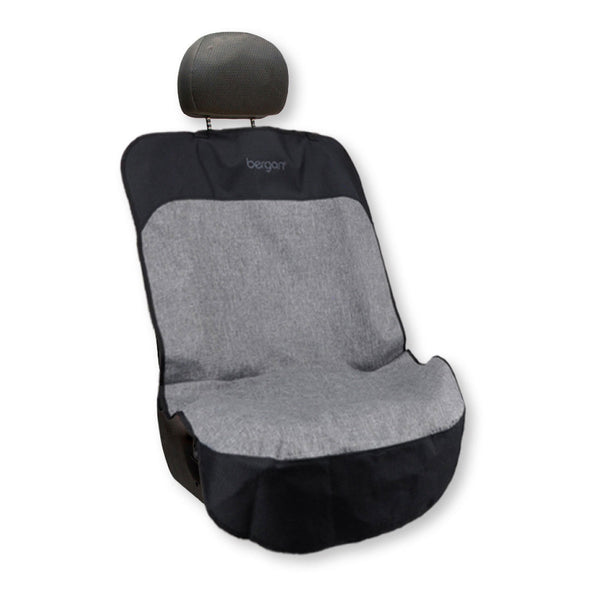 Bergan Auto Bucket Seat Protector, Grey/Black, 50-in x 24-in