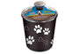 Loving Pets Boîte de friandises Bella pour chiens, Espresso, 64 oz