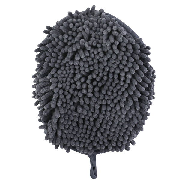 Tall Tails Clean Paws Drying Mitt for Dogs, Charcoal