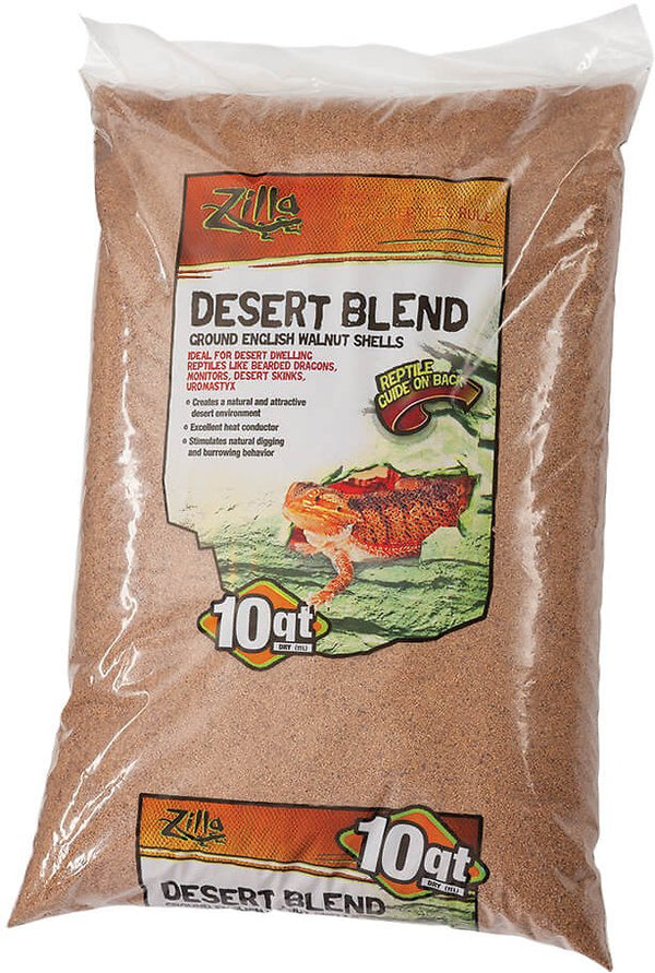 Zilla Ground English Walnut Shell Reptile Bedding