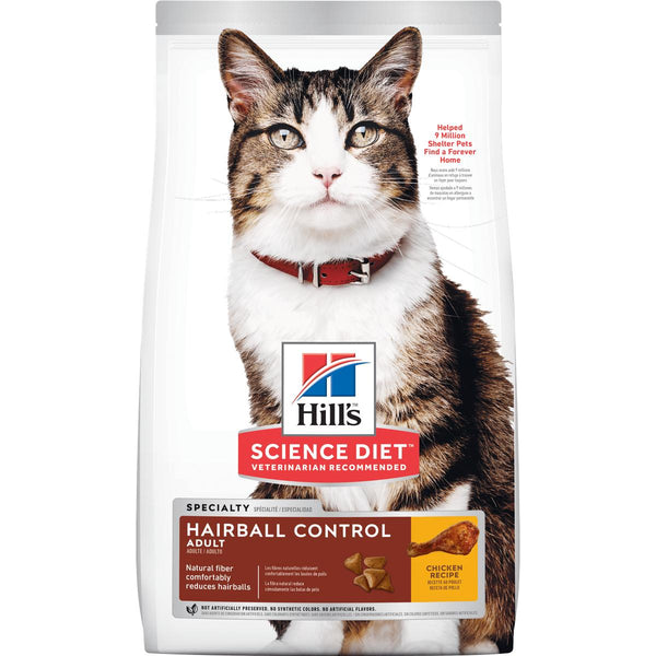 Hill's Science Diet Contrôle des Boules de Poils Croquettes pour chats adultes
