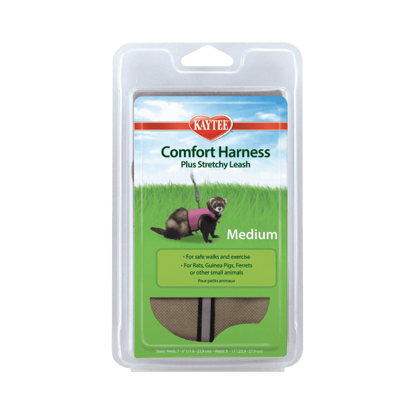 Kaytee Comfort Harness Plus Stretchy Leash Small Animal Harness
