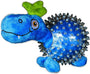 Spunky Pup Jouet pour chien Petit Perceur Dino dans balle claire Ï pointes