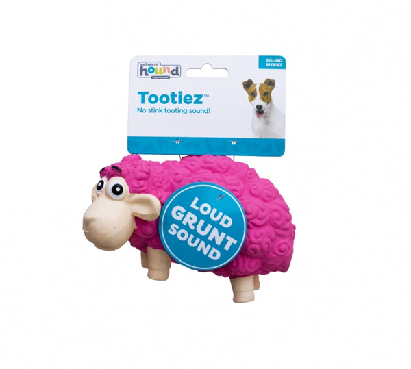Outward Hound Tootiez Jouet chien mouton, Rose