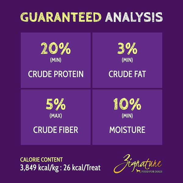 Zignature Lamb Formula Crunchy Dog Treats, 12-oz