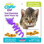 Zooma Jouet souris en spirale distributeur de friandises Ï mâcher pour chat