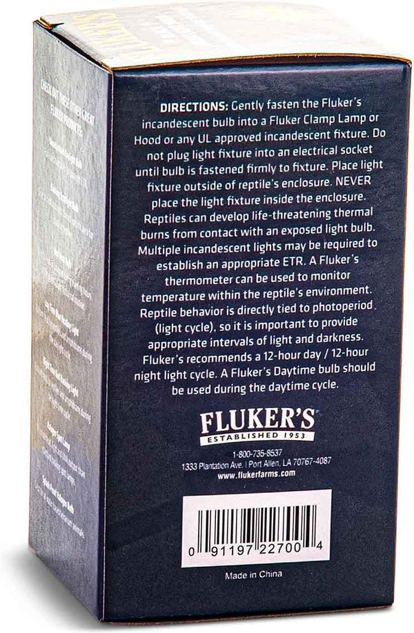 Fluker's Black Nightlight Incandescent Reptile Bulb