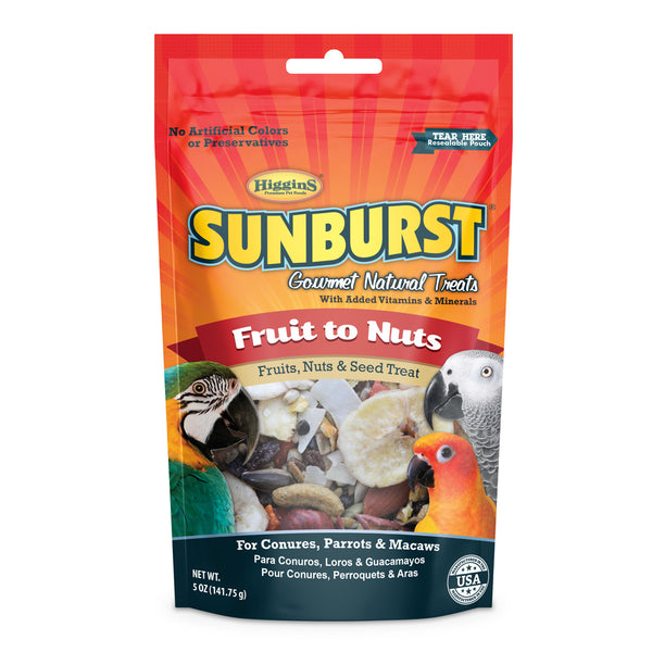 Higgins Sunburst Fruit to Nuts Bird Treats