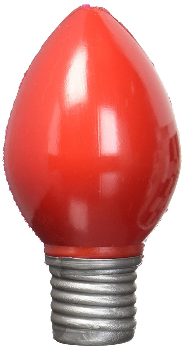 Planet Dog Orbee-Tuff Bulb with Treat Spot Dog Toy, Red