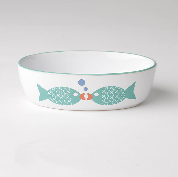 PetRageous Designs Bubble Fish Pet Bowl