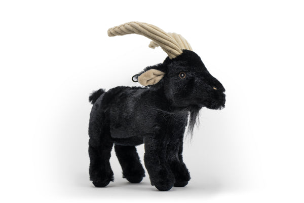 Steel Dog Barnyard Ballers Billy Goat Plush Dog Toy