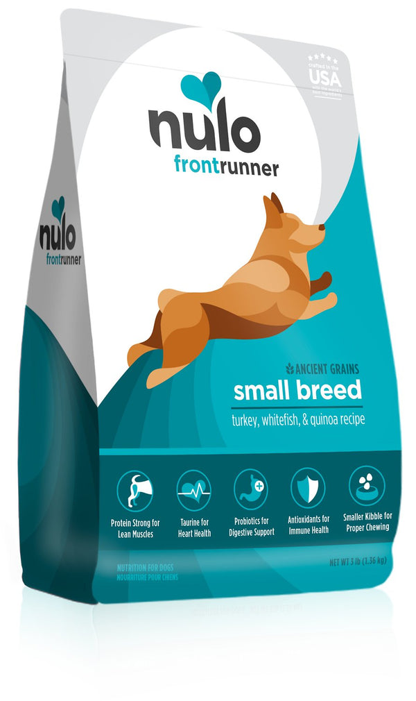 Nulo Frontrunner Ancient Grains Turkey, Whitefish & Quinoa Small Breed Dry Dog Food