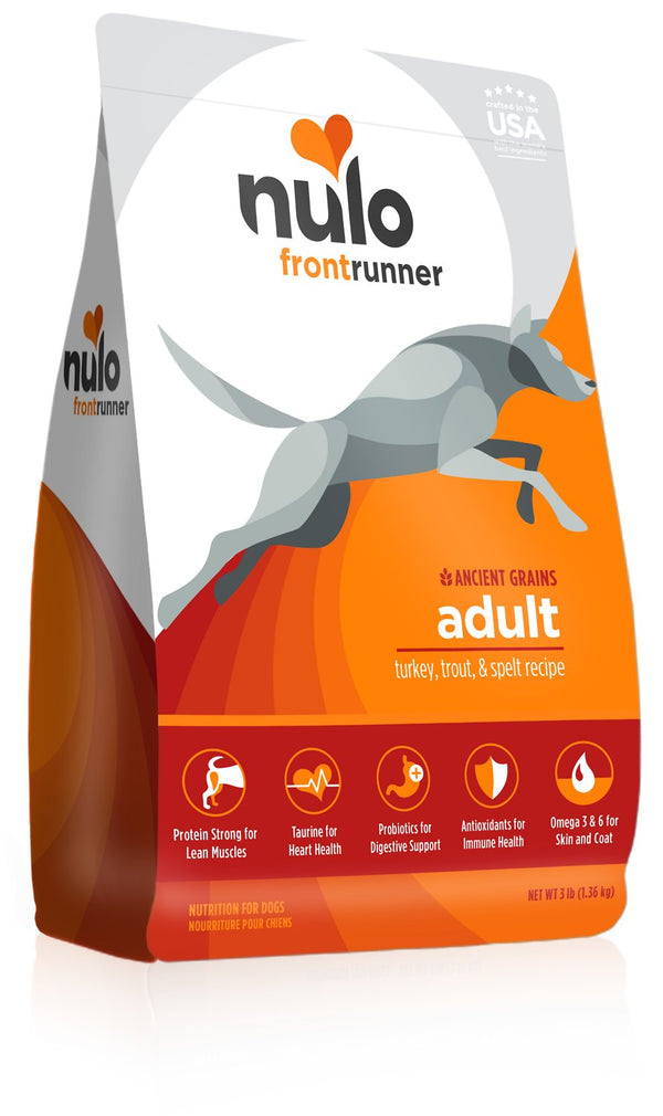 Nulo Frontrunner Ancient Grains Turkey, Trout & Spelt Adult Dry Dog Food