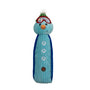 Charming Pet Holiday Bottle Bros Bonhomme de neige Jouet pour chien, bleu