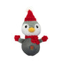 Charming Pet Holiday Snowballs Pingouin Jouet pour chien, gris