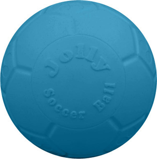 Jolly Pets Soccer Ball Dog Toy, Ocean Blue