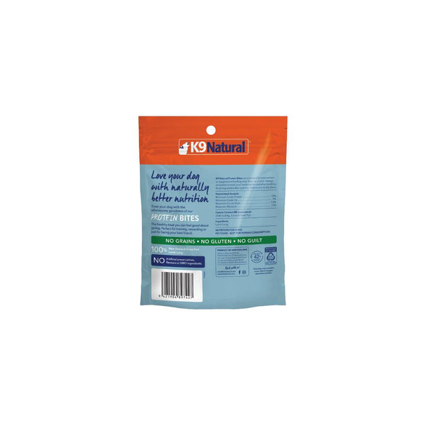 K9 Natural Lamb Lung Protein Bites Air-Dried Dog Treats