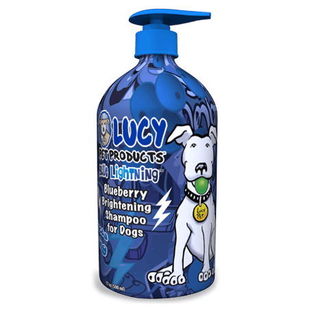 Lucy Pet Blue Lightning Dog Shampoo, 17-oz