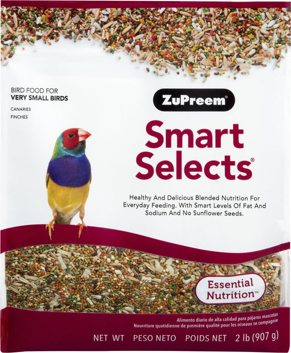 ZuPreem Smart Selects Nourriture pour canaris et pinsons, 2-lb