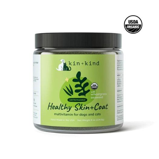 kin+kind Organic Healthy Skin & Coat Dog & Cat Supplement