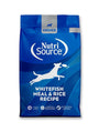 NutriSource Choice - Recette farine de poisson blanc et riz pour chiens