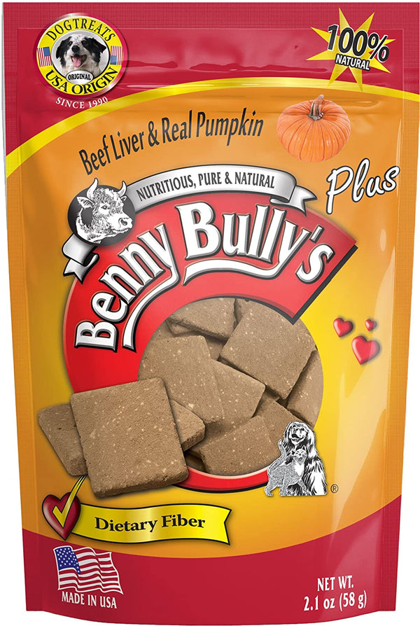 Benny Bully's Liver Plus Beef Liver & Real Pumpkin Freeze-Dried Dog Treats