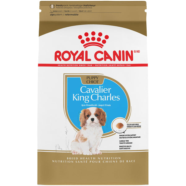 Royal Canin Breed Health Nutrition Cavalier King Charles Puppy Dry Dog Food, 3-lb